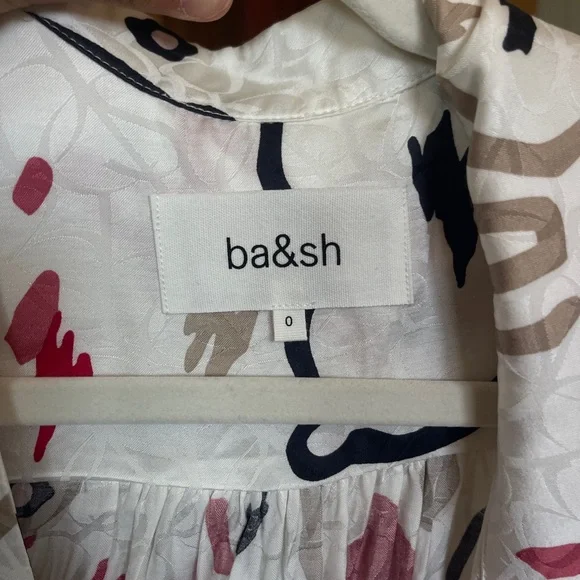 ba&sh Multicolor Abstract Pattern Dress - Picture 5 of 5